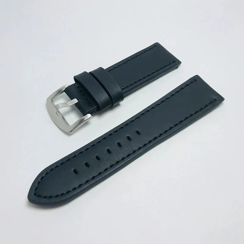 16mm 18mm 20mm 22mm Women Men Watchband Genuine Leather Watch Bands Straps Replacement