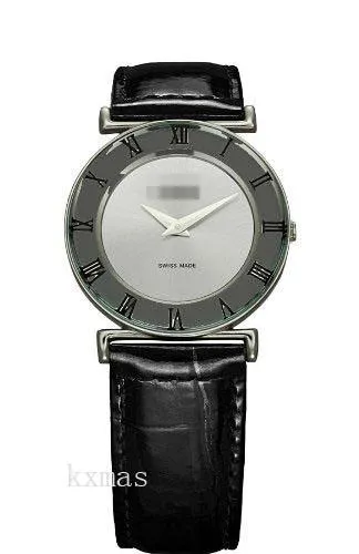 Affordable Elegant Patent Leather 18 mm Watch Wristband J2.004.M_K0016296