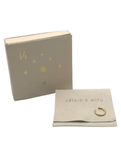 Astrid & Miyu Metallic Ear Cuff Single Ear Cuff 1pcs