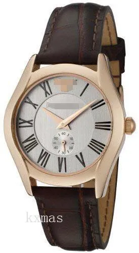 Awesome Elegance Leather 18 mm Watch Band AR0678_K0020622