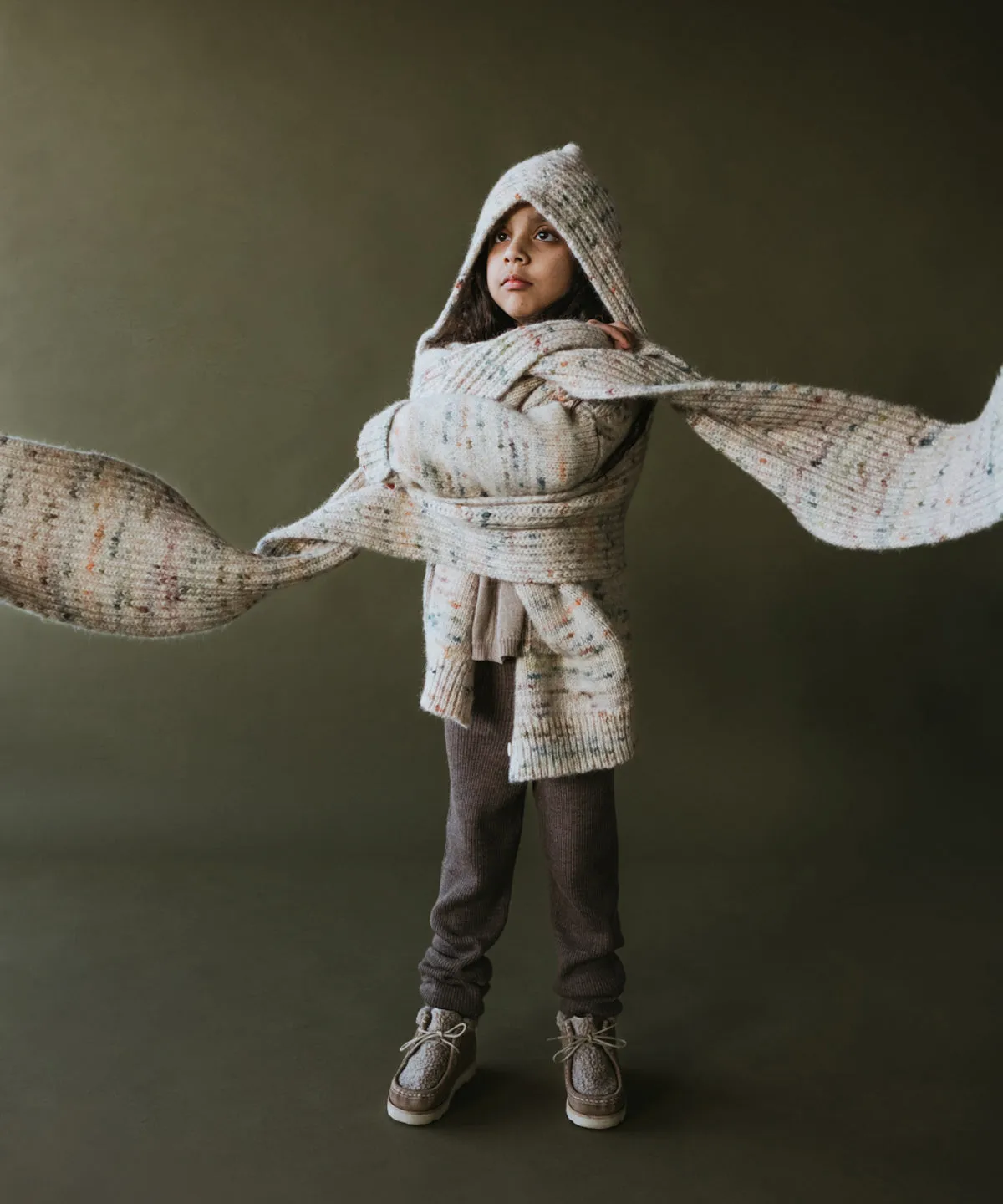 Blewog Hooded Scarf