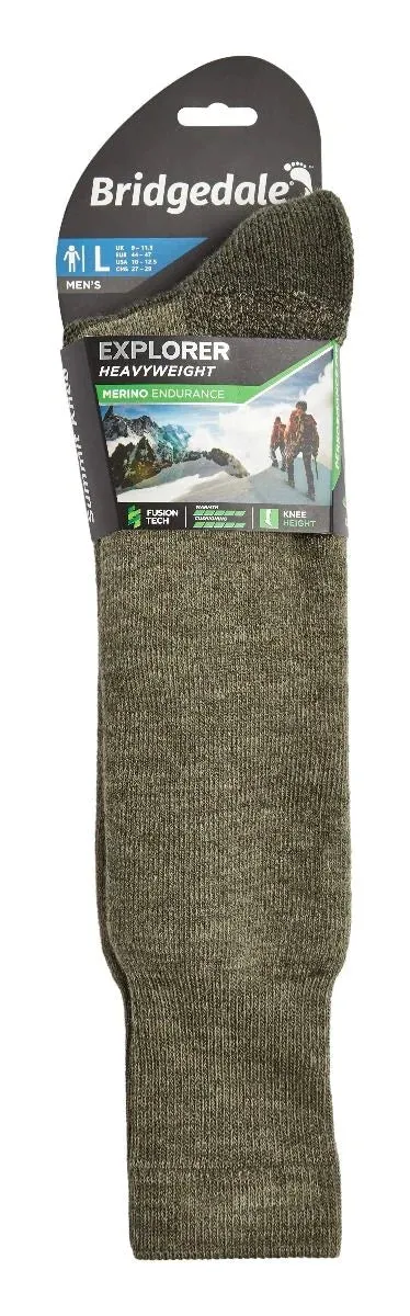 Bridgedale Heavyweight Merino Performance Knee Socks-Assorted Colours