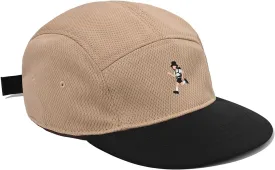 Clakllie Quick Dry 5 Panel Hat for Men Summer Mesh Baseball Cap Flat Brim Trucker Hats Breathable Golf Dad Hats Camping Hat