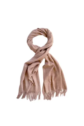 Good & Co - Chunky Wool Scarf Blush