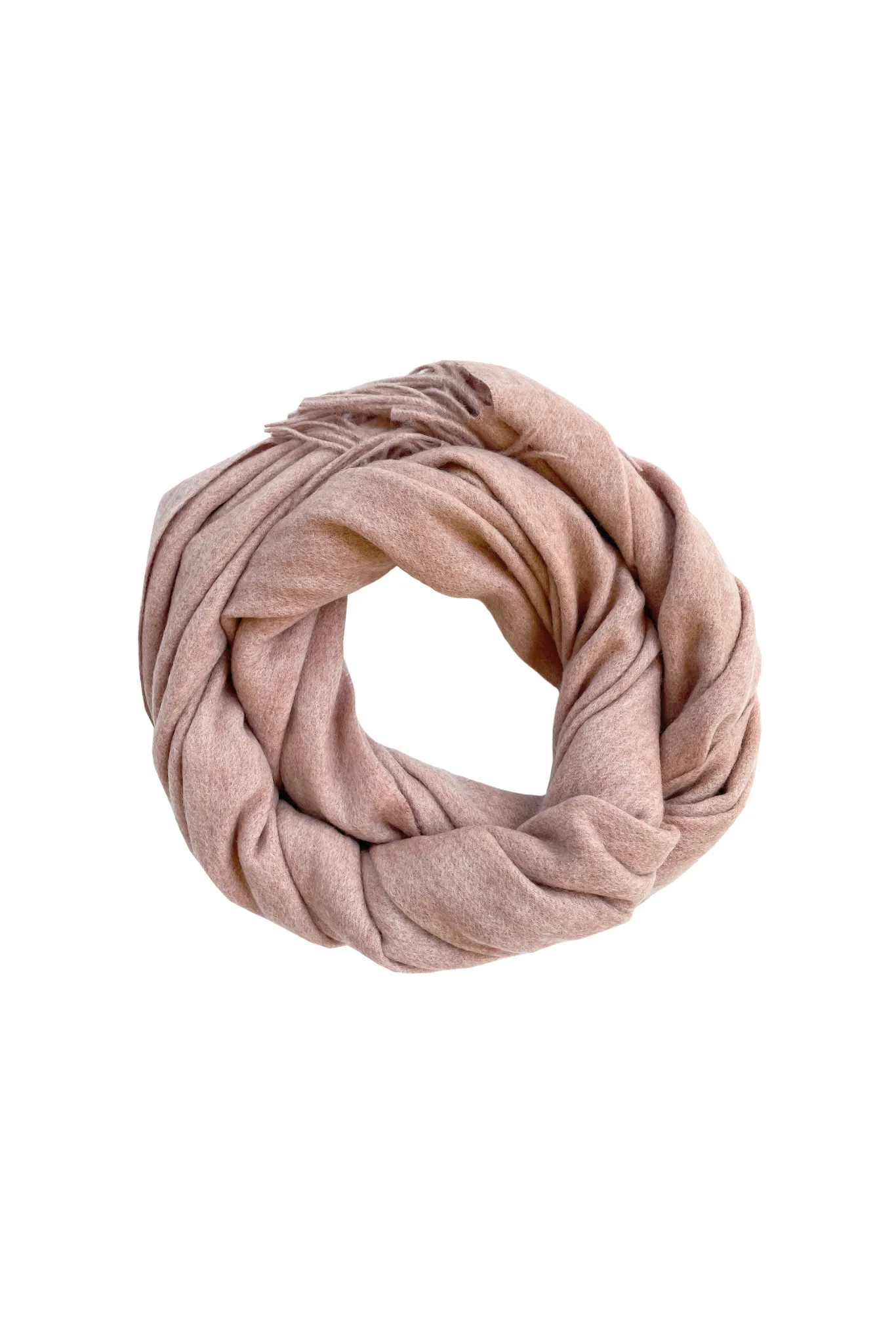 Good & Co - Chunky Wool Scarf Blush