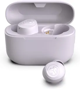 JLab Go Pop  True Wireless Bluetooth Earbuds & Charging Case - Lilac, App Support, Dual Connect, IPX4 Sweat Resistance, Bluetooth 5 Connection, 3 EQ Sound Settings Signature, Balanced, Bass Boost