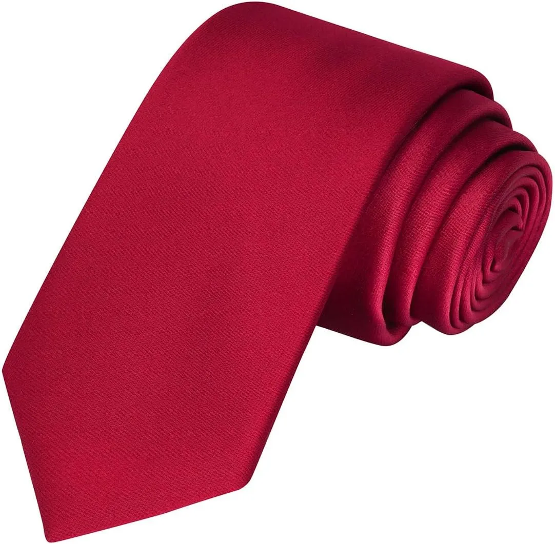 KissTies Boys Tie Satin Necktie For Teens Ties   Gift Box