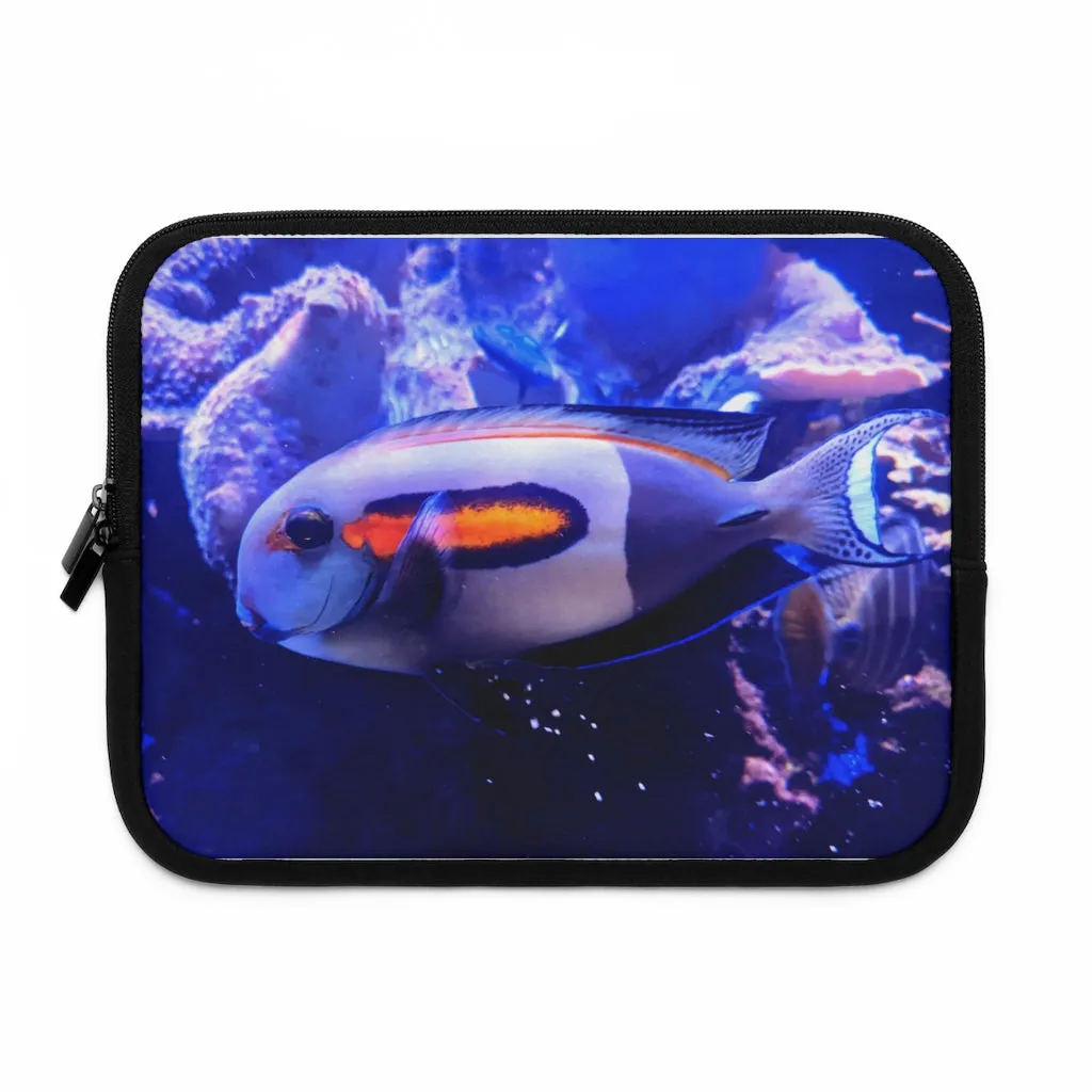 Light White Fish Laptop Sleeve