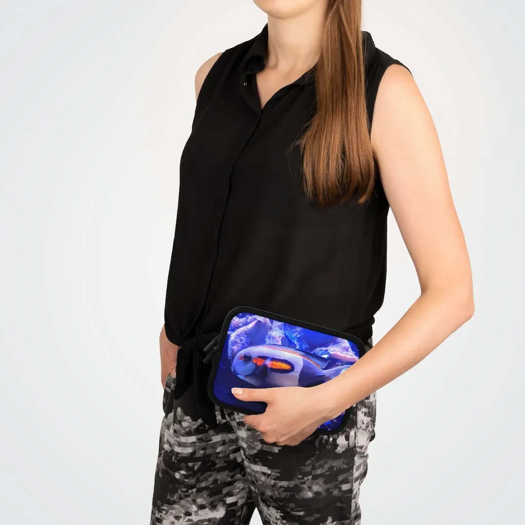 Light White Fish Laptop Sleeve