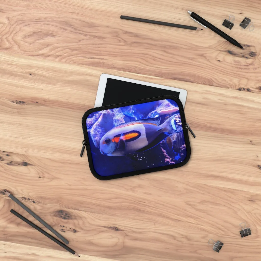 Light White Fish Laptop Sleeve