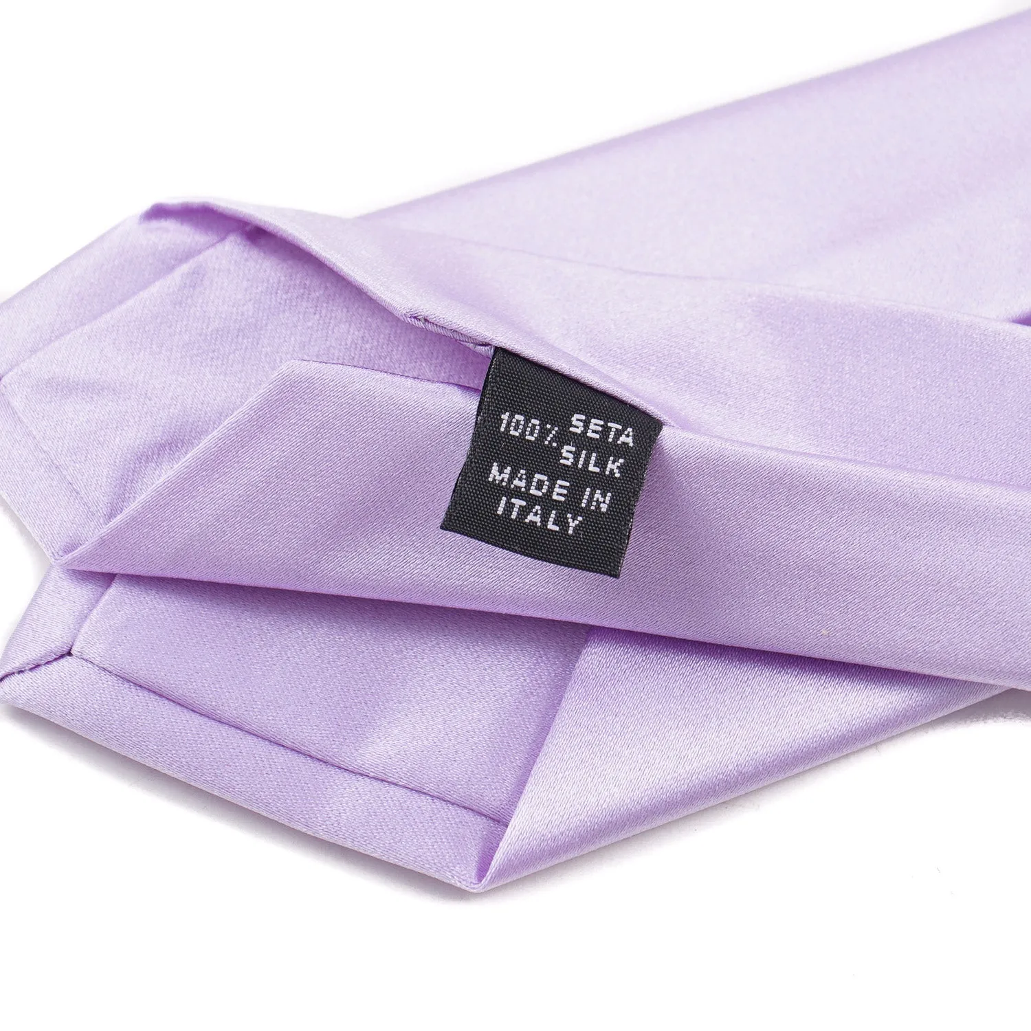 Luigi Borrelli Slim Satin Silk Tie