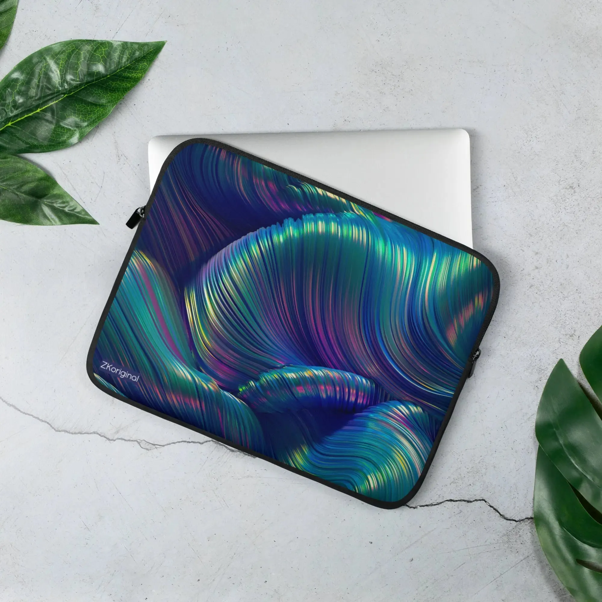 "Iridescent Wave" Collection - Laptop Sleeve