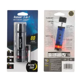 RADIANT 3 IN 1 MINI FLASHLIGHT