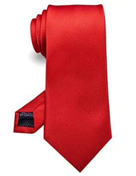 Red Silk Neck Tie
