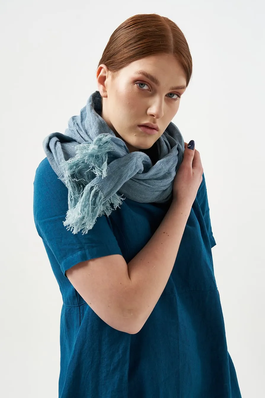 Soft linen scarf