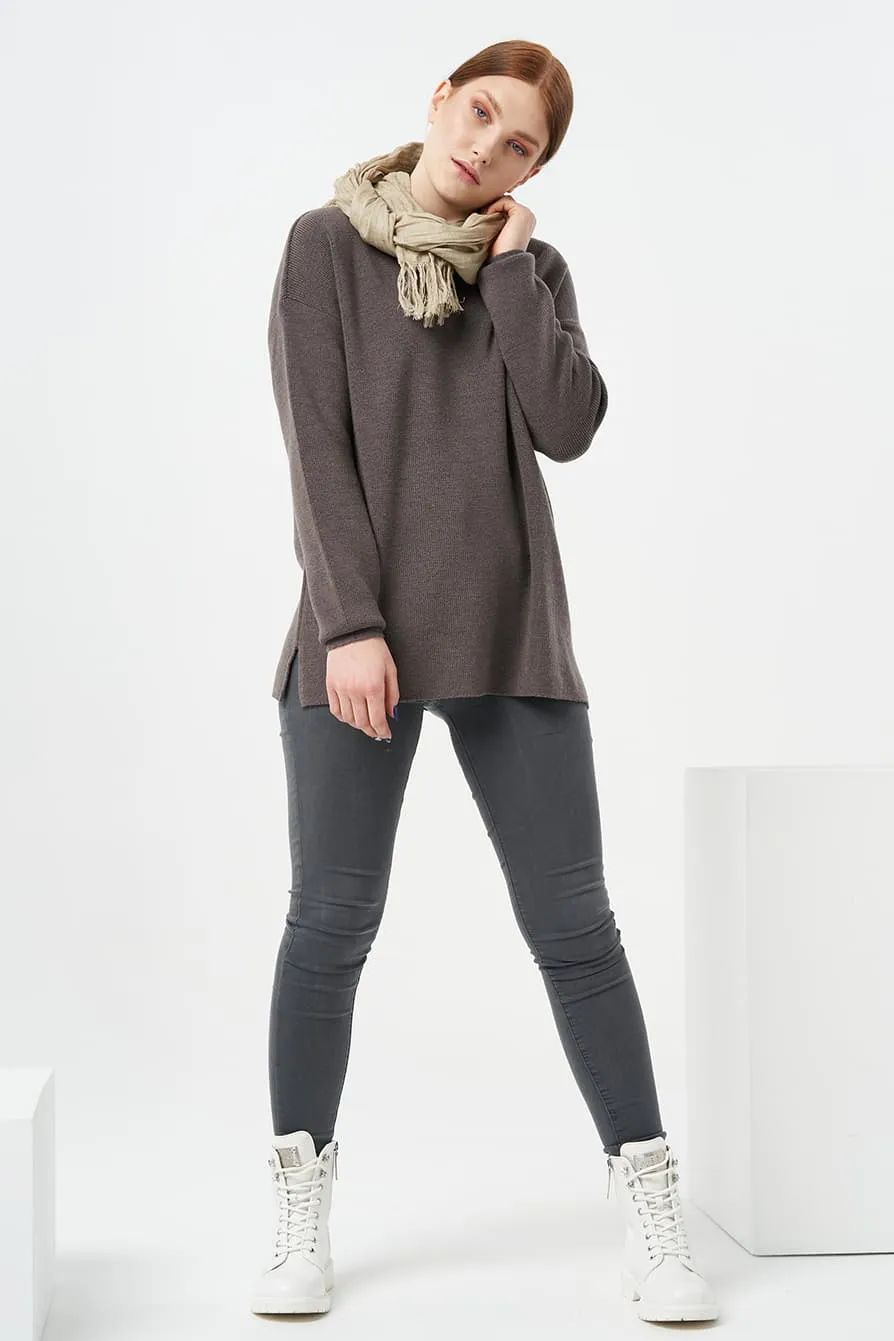 Soft linen scarf