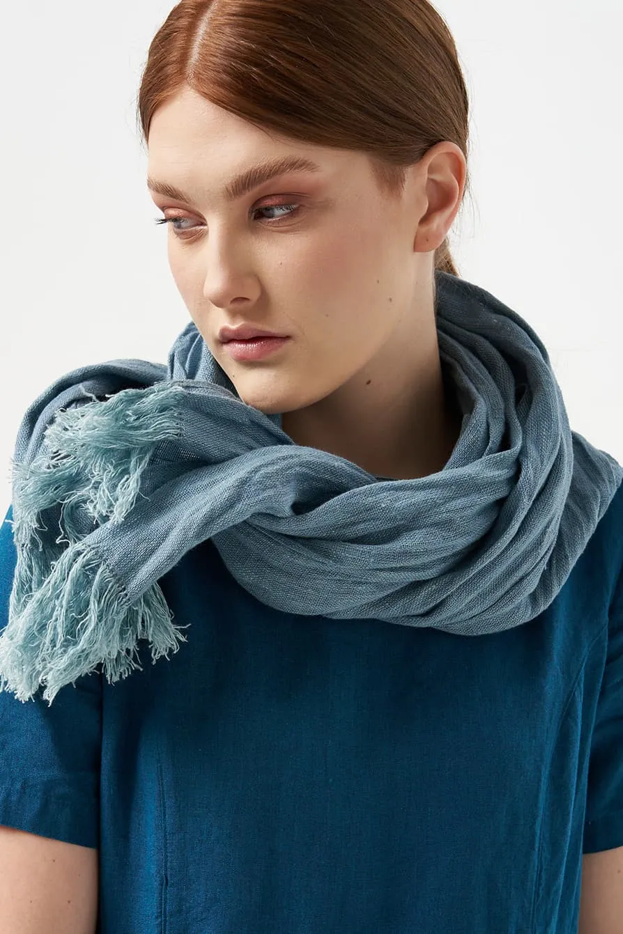Soft linen scarf