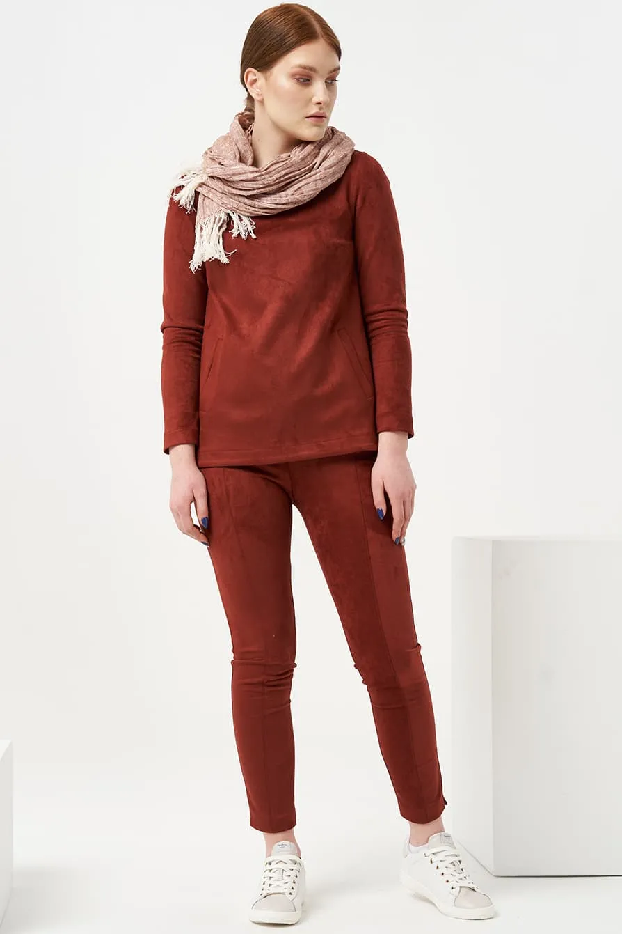 Soft linen scarf