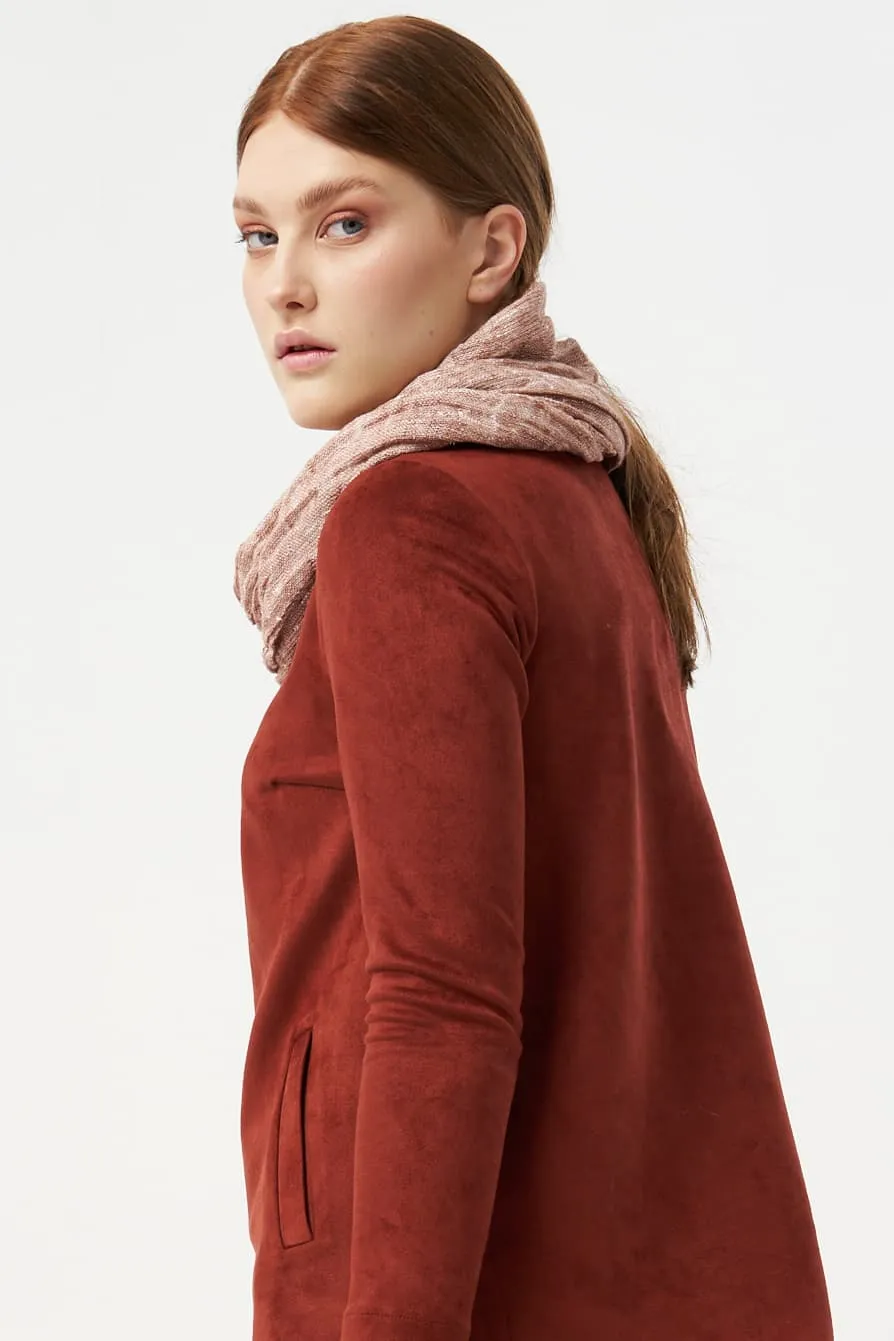 Soft linen scarf