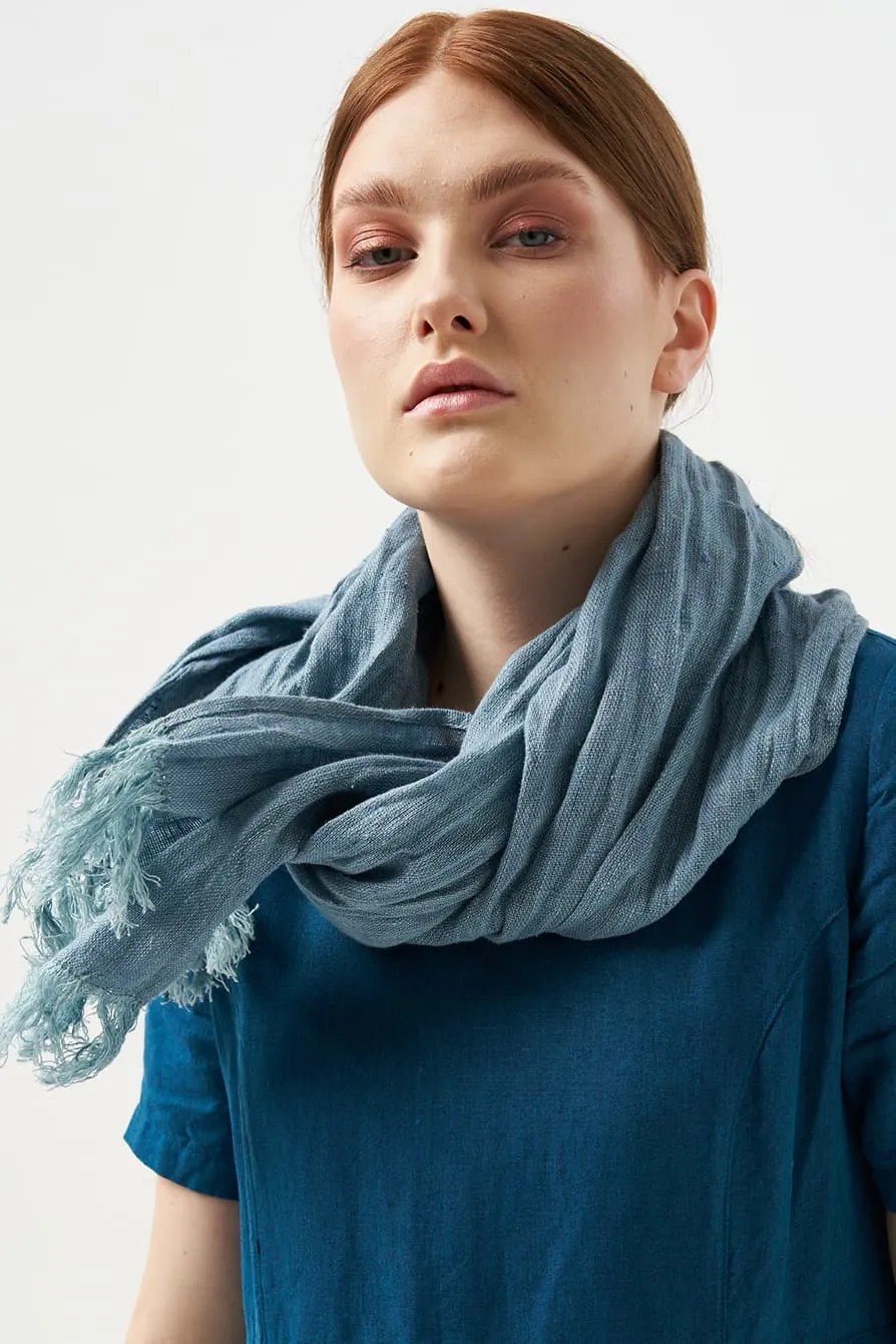 Soft linen scarf