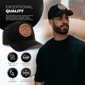 Urban Effort Mesh Back Cap - for Men and Women Baseball Hat 5-Panel Trucker Hat - Great Snapback Closure for Hunting & Hiking