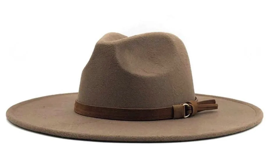 Wide Brim Panama Hat