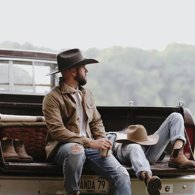 Will & Bear Buck Smoke Felt Cowboy Hat