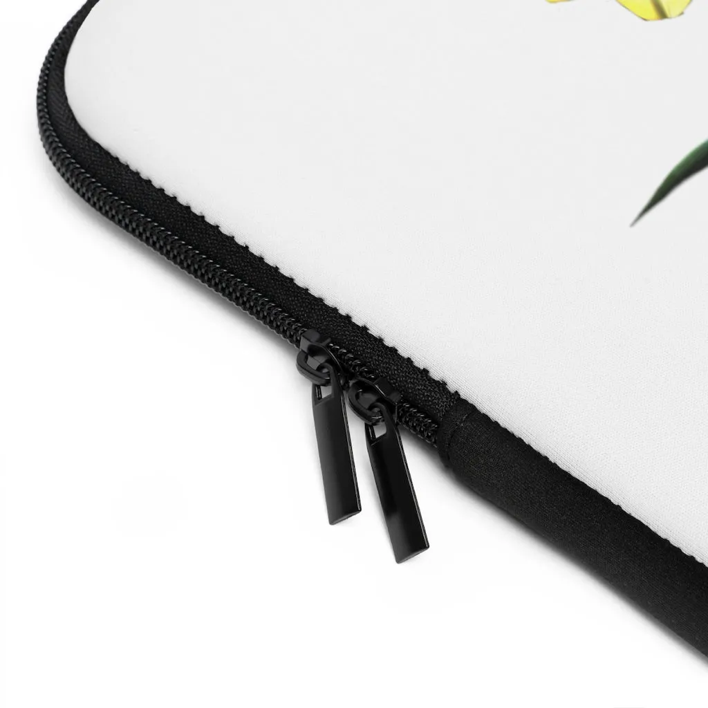 Yellow Flower Laptop Sleeve