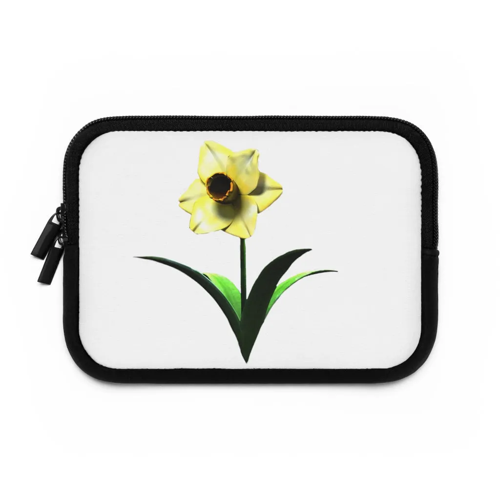 Yellow Flower Laptop Sleeve