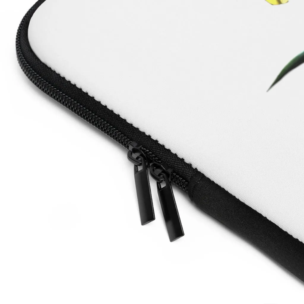 Yellow Flower Laptop Sleeve